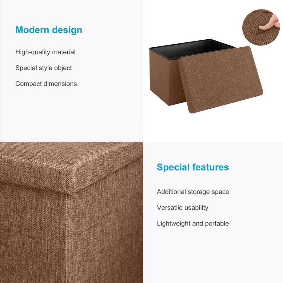 Intirilife Pouf Pieghevole  