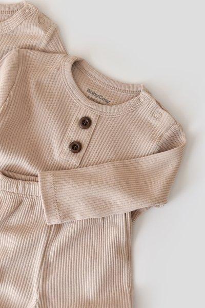 BabyCosy Organic  Set: Hose & T-shirt langarm 