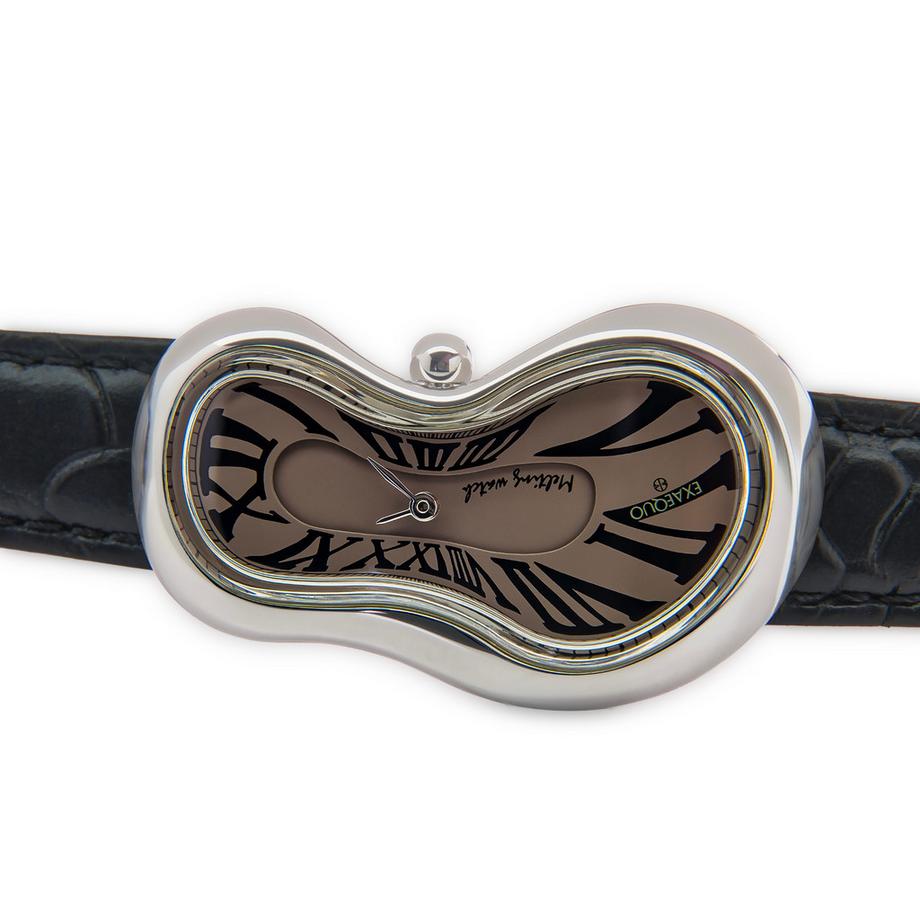 Exaequo  Classic Melting Uhr Edelstahluhr 