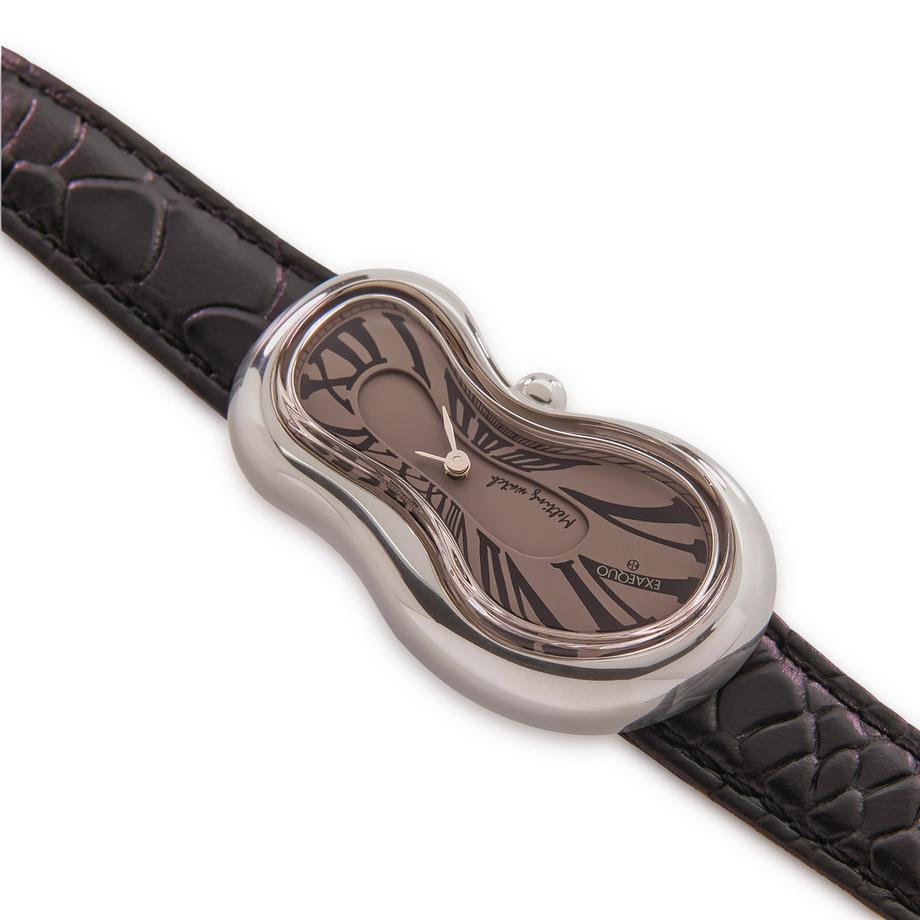 Exaequo  Classic Melting Uhr Edelstahluhr 