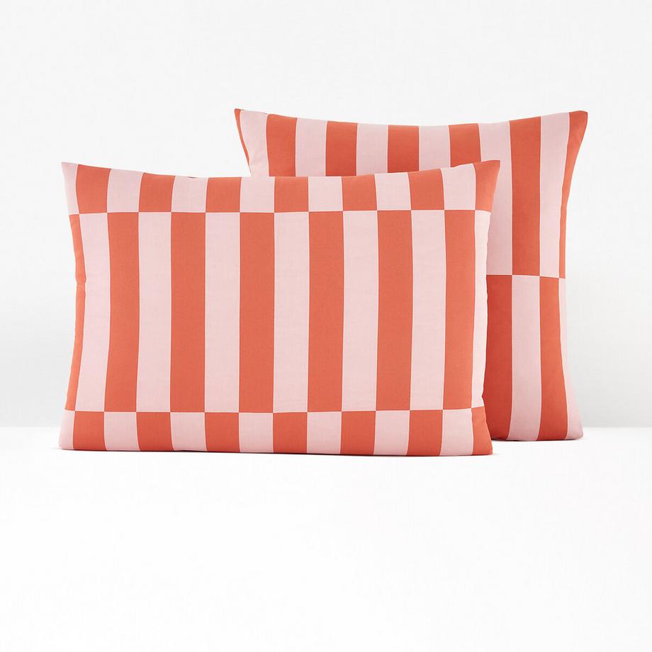 La Redoute Intérieurs Fodera per cuscino Tabaka con 50% cotone riciclato  