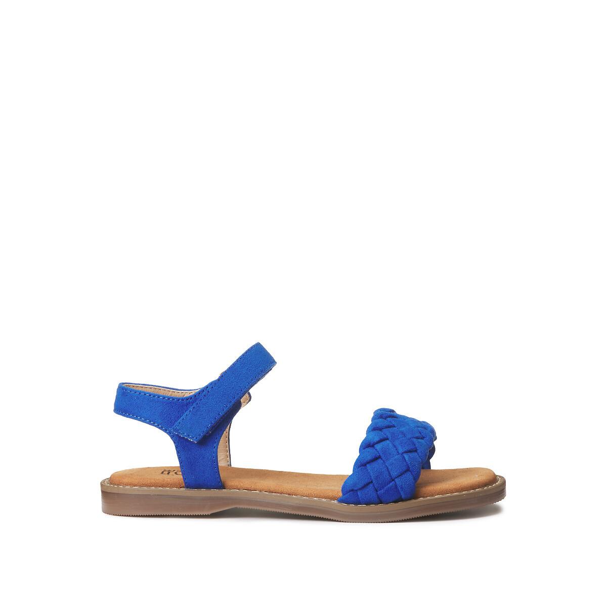 Image of Sandalen Mit Klettverschluss Unisex Blau 28