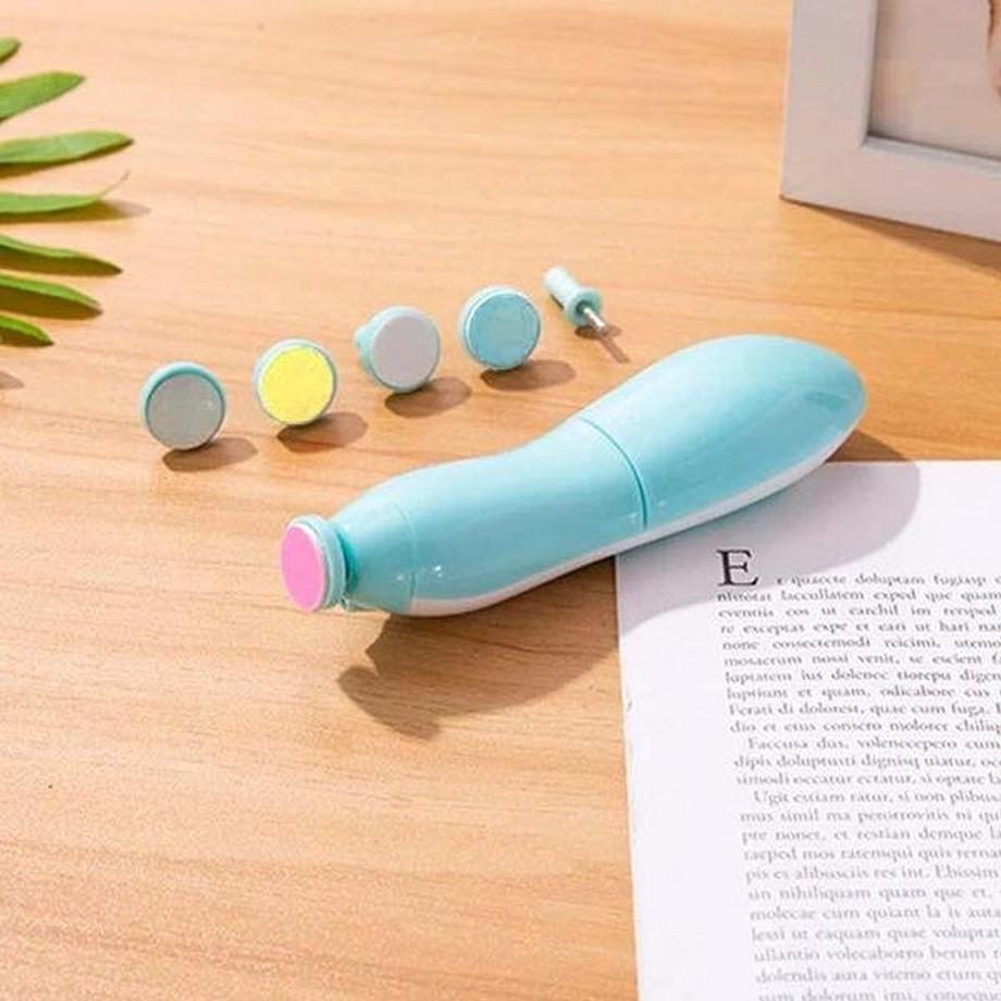 eStore Set per la cura delle unghie per neonati e adulti - blu  