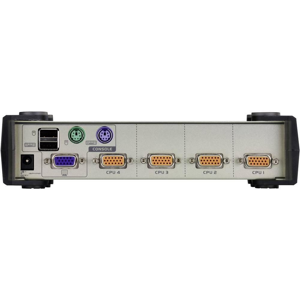 ATEN  Commutateur KVM VGA PS/2 USB 4 ports 