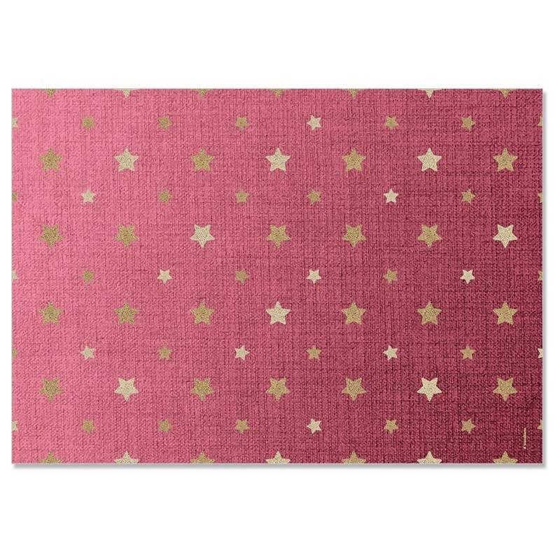 trendform Papiertischset LINEN STARS 4 Sujets à 12 Blatt  