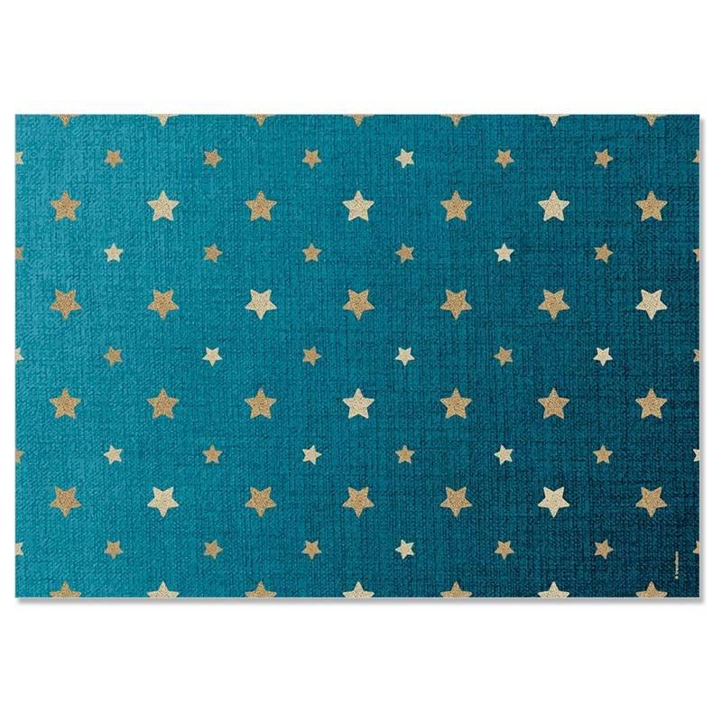 trendform Papiertischset LINEN STARS 4 Sujets à 12 Blatt  
