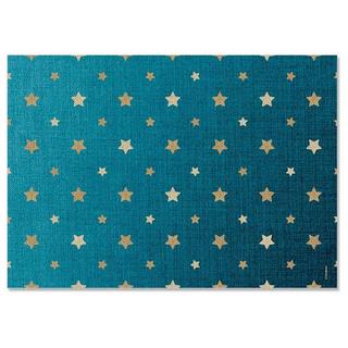 trendform Sets de table en papier LINEN STARS 4 x 12 feuilles  