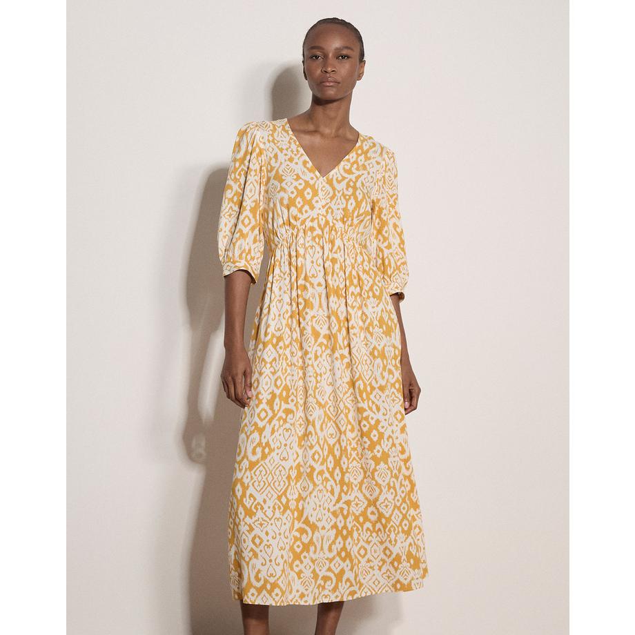 APRICOT Abito Midi Tapestry Ikat  