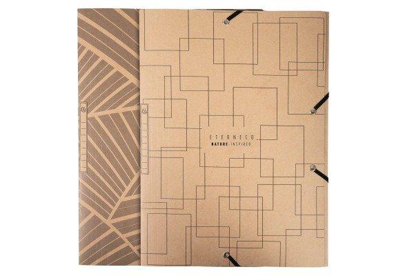 Image of EXACOMPTA Gummibandmappe Eterneco A4 55847E braun, ass., FSC EXACOMPTA Gummibandmappe Eterneco A4 55847E braun, ass., FSC