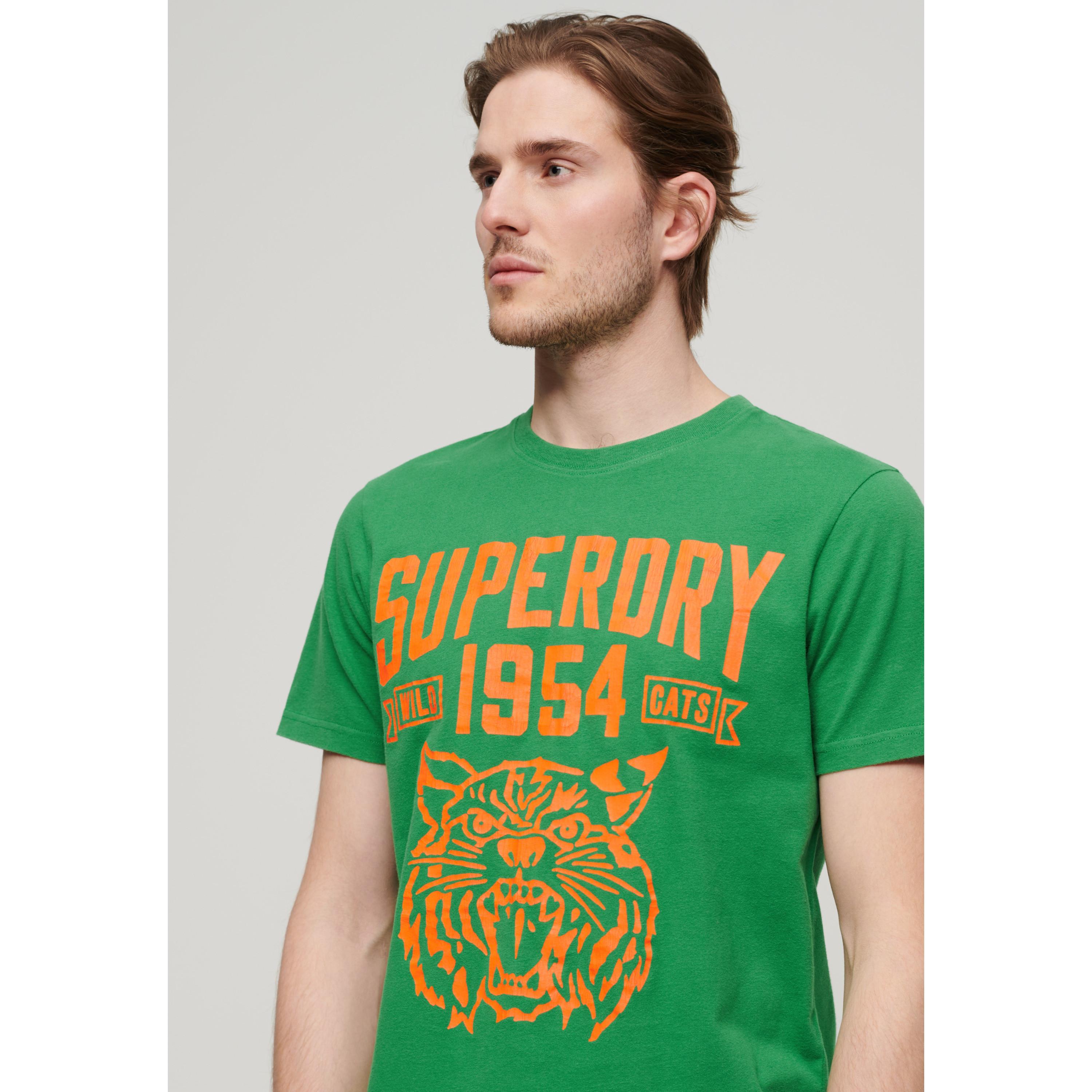 Superdry  t-hirt à motif uperdry track and field athletic 