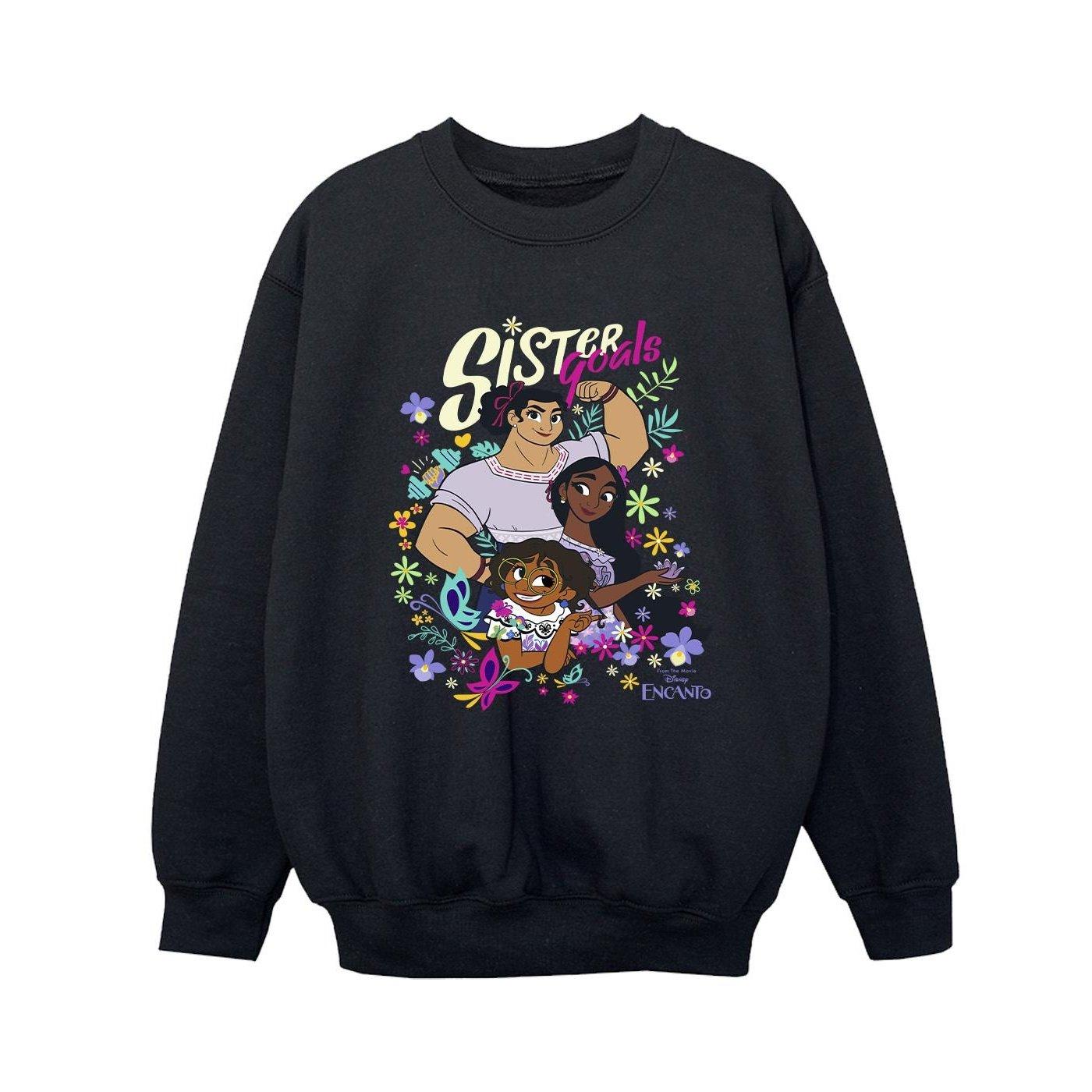 Image of Encanto Sister Goals Sweatshirt Unisex Schwarz 104