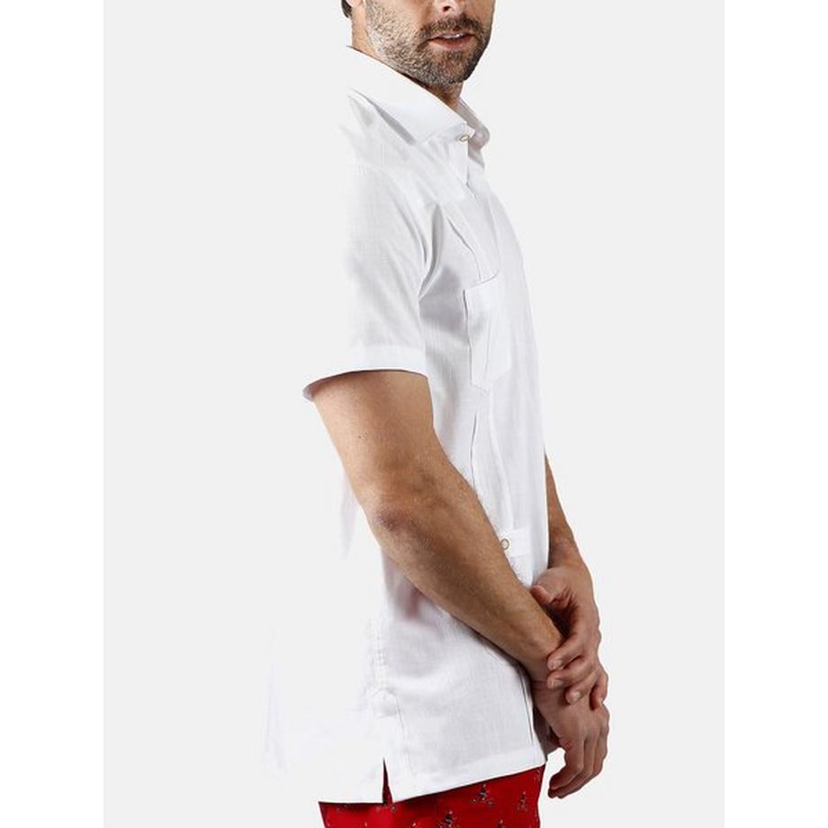 Admas Habanera Chemise d'été à manches courtes  