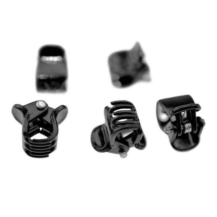 B2X  100 fermagli per capelli piccoli - neri 