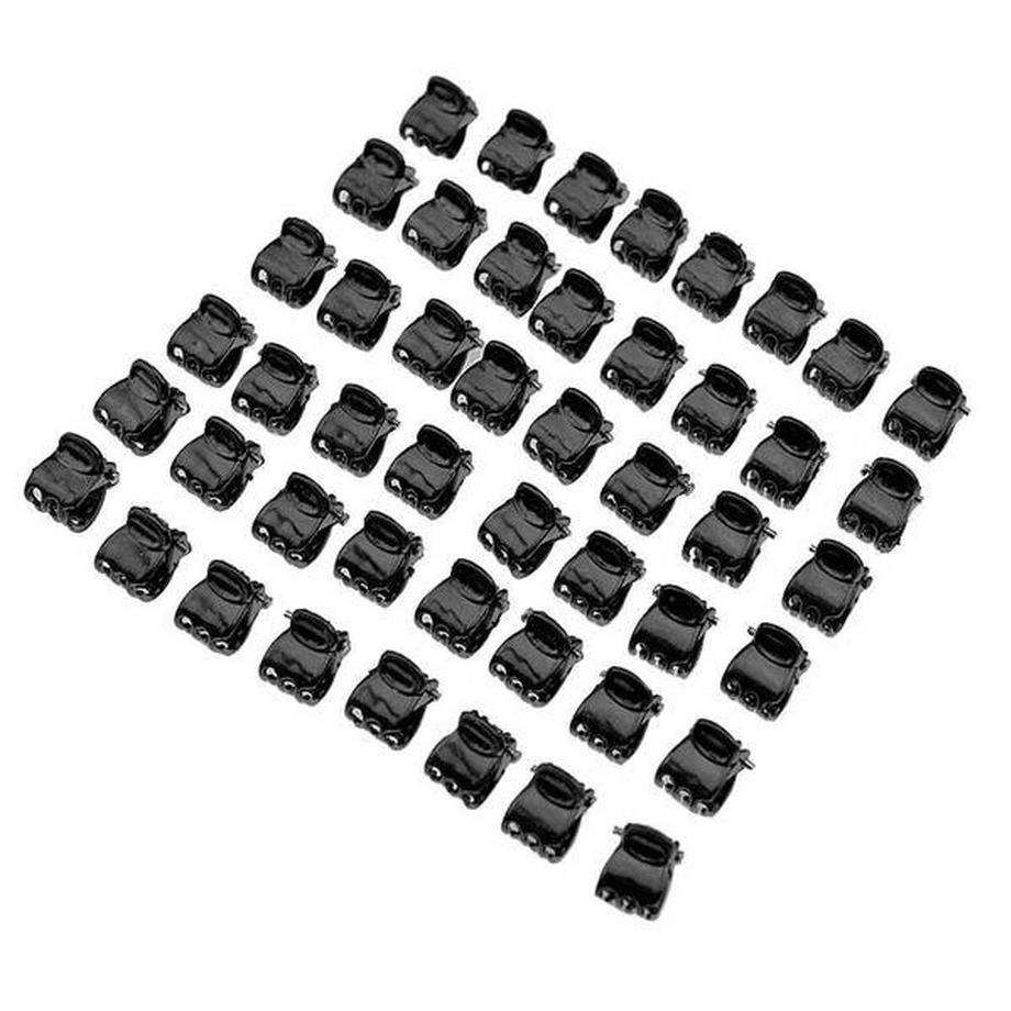 B2X  100 fermagli per capelli piccoli - neri 