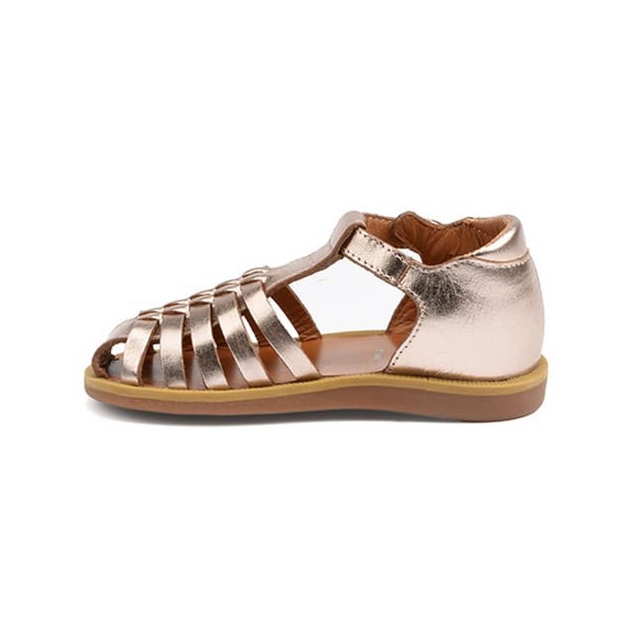 Pom D'api Poppy Pitti Flache Sandalen  