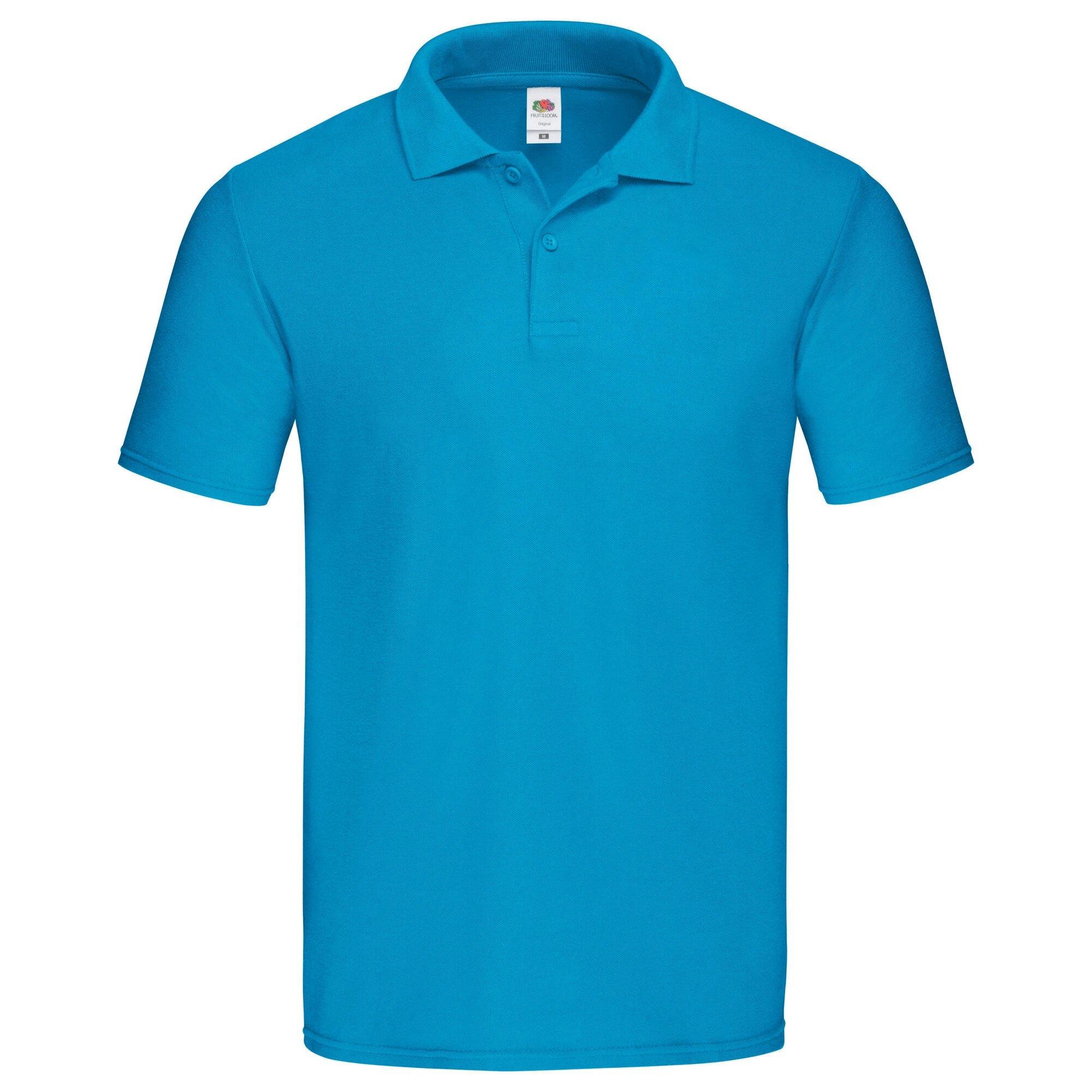 Image of Original Poloshirt Herren Blau XL