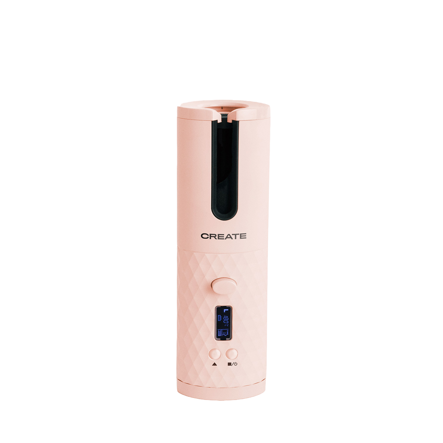 CREATE  KURLINE TOURMALINE - Ferro arricciacapelli wireless portatile USB, rosa 