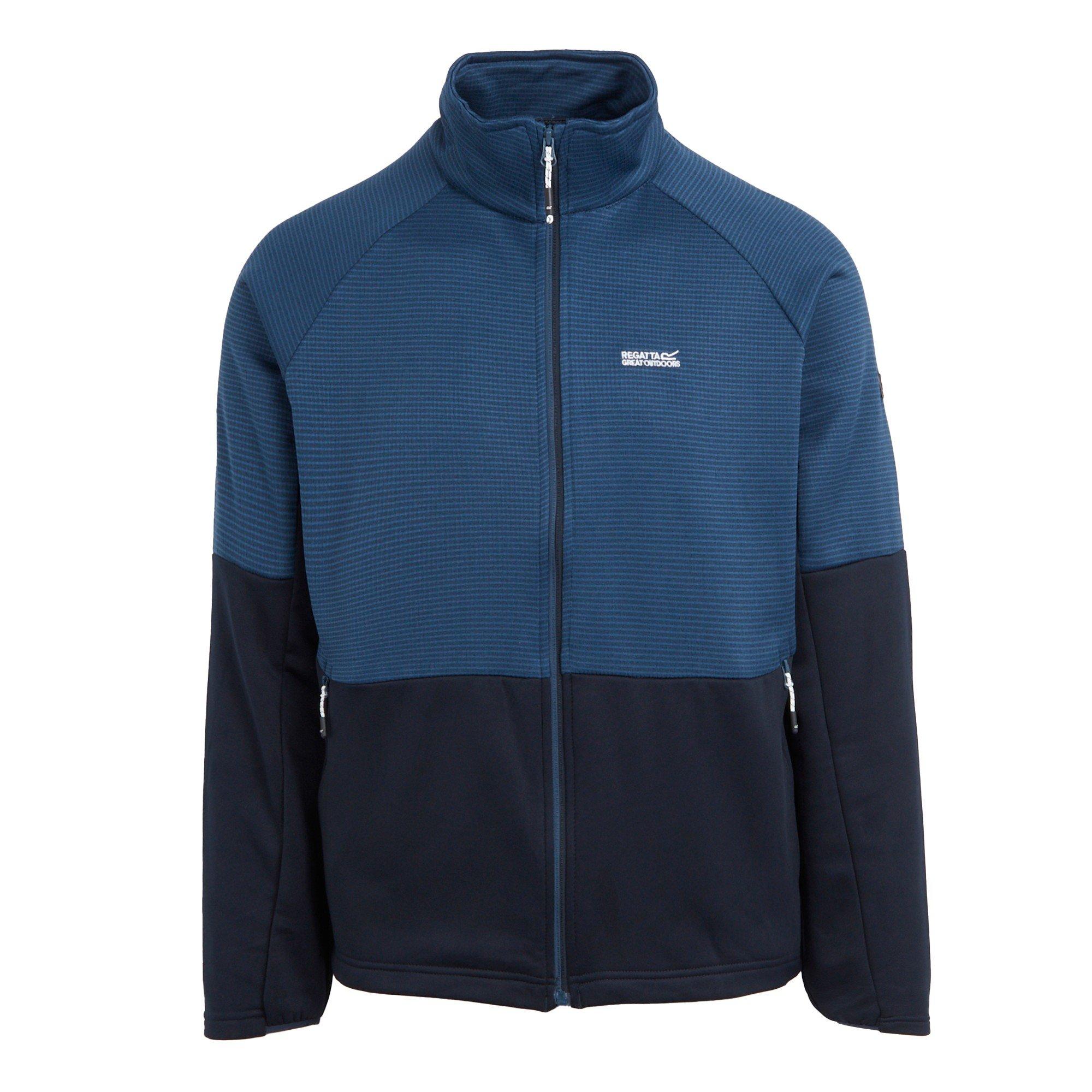 Image of Highton Iv Fleecejacke Durchgehender Reißverschluss Herren Marine L