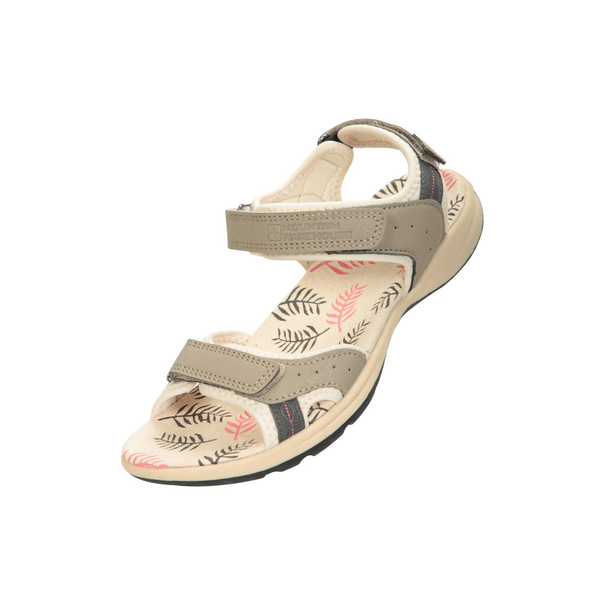 Image of Sandalen Athens, Blätter Damen Beige 38