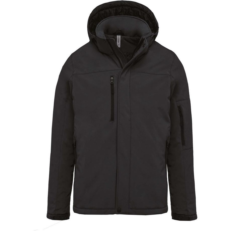 Kariban Softshell foderato Parka con Cappuccio  