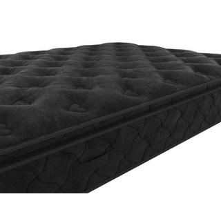 Ysmée Ensemble 160 x 200 cm sommier coffre blanc + matelas ressorts ensachés surmatelas intégré ép.28cm - BLACK DREAM de YSMÉE  