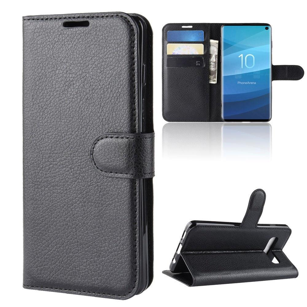 Cover-Discount  Galaxy S10 - Etui En Cuir Coque Avec 