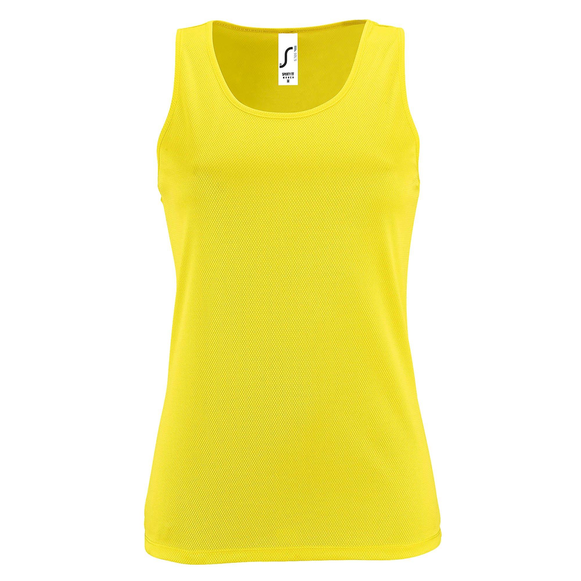 Image of Performancetanktop Unisex Gelb S