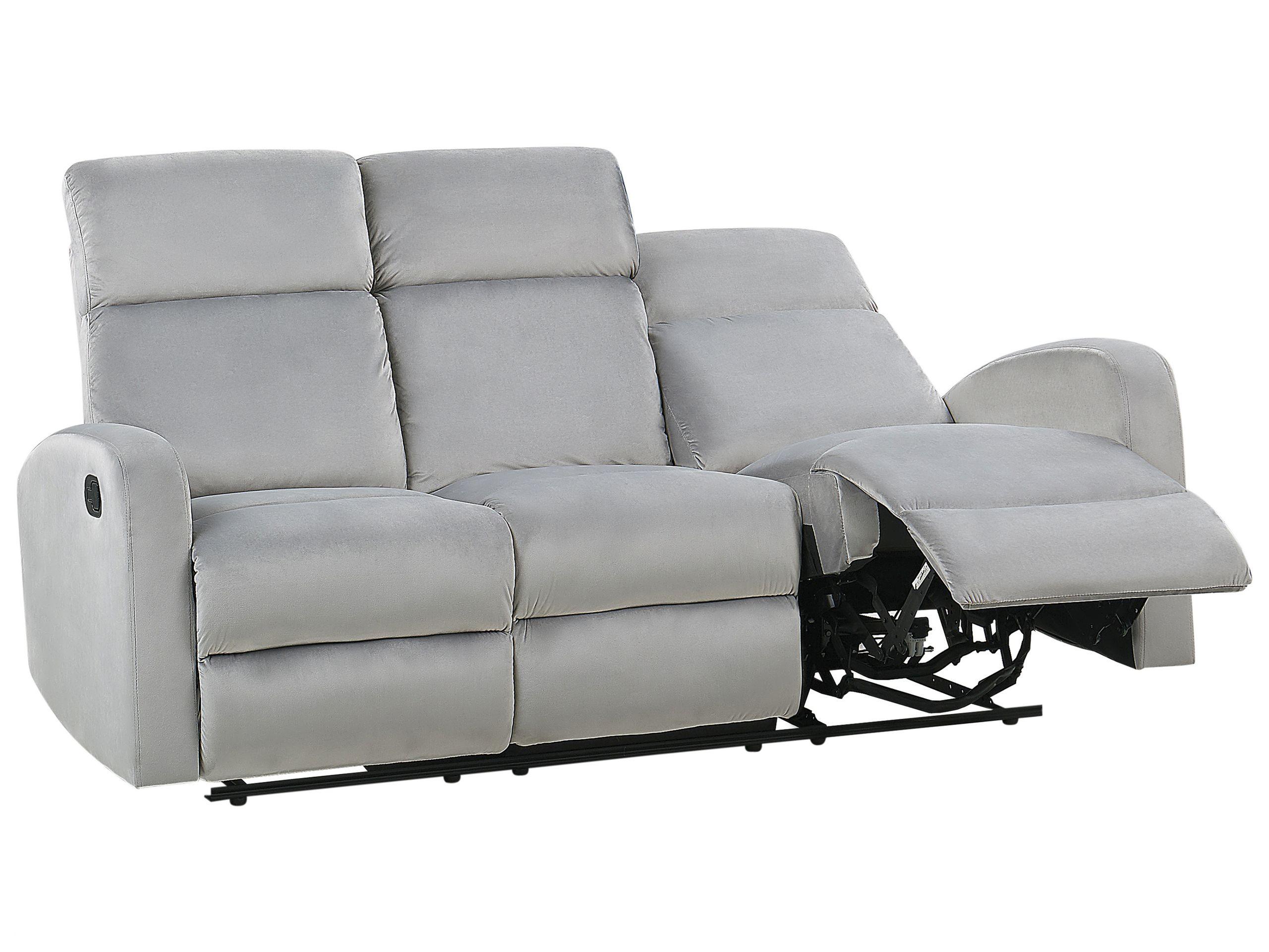 Image of 3 Sitzer Sofa aus Samtstoff Modern VERDAL 3 Sitzer Sofa aus Samtstoff Modern VERDAL