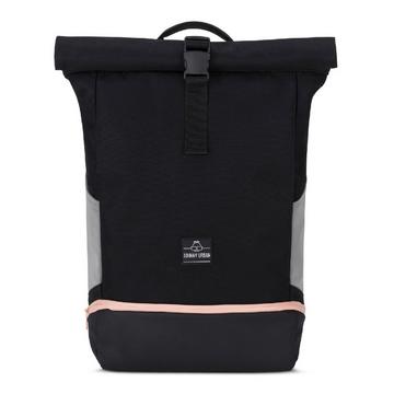 Allen - Sac à dos Rolltop L noir-rose