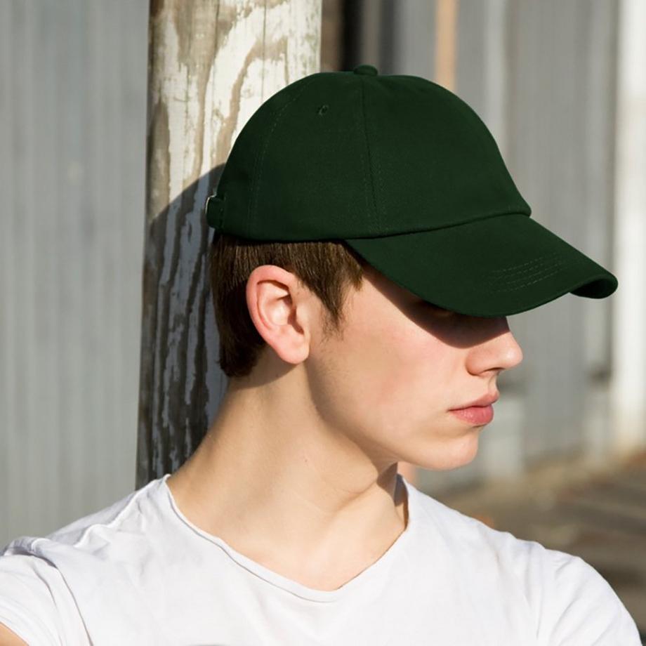Result Low Profile schwerer gebürsteter Baumwolle Baseball Cap 2er Pack  