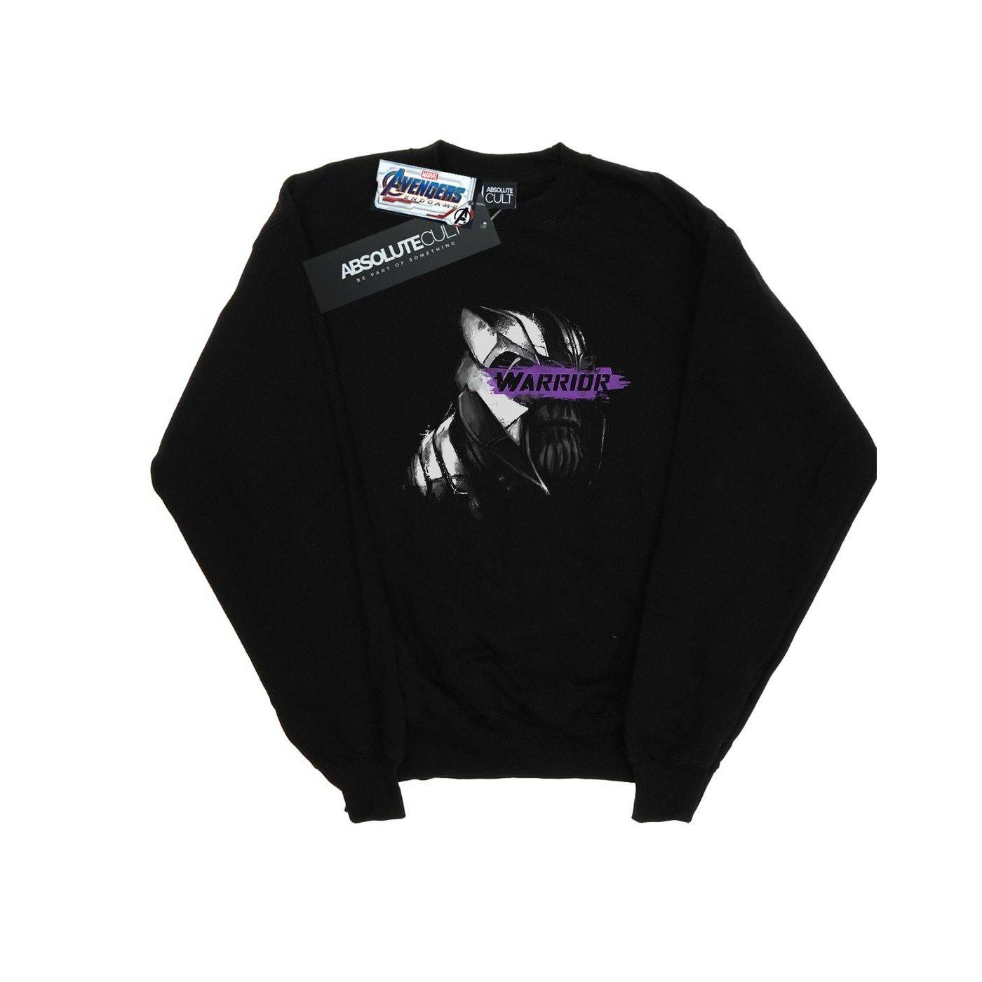 Image of Avengers Endgame Thanos Warrior Sweatshirt Unisex Schwarz 116