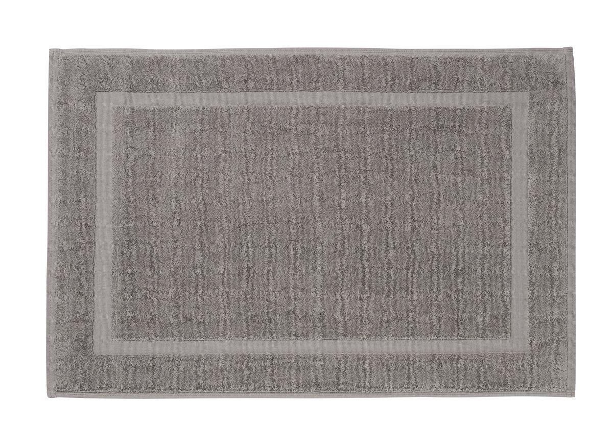 diaqua Frottiervorleger Fresco taupe, 100% Baumwolle  