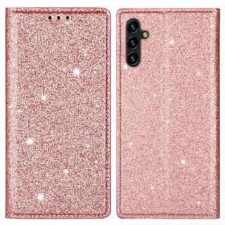 Cover-Discount  Galaxy A14 - Etui Flip Case Glitter 