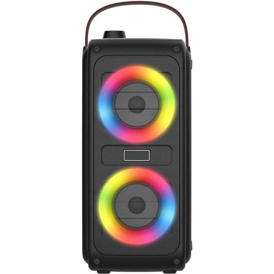 DENVER  Enceinte Bluetooth portable Batterie et effet lumineux 