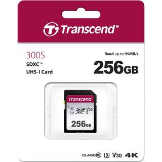 Transcend  Premium 300S SDXC-Karte 256 GB Class 10, UHS-I, UHS-Class 3, v30 Video Speed Class 