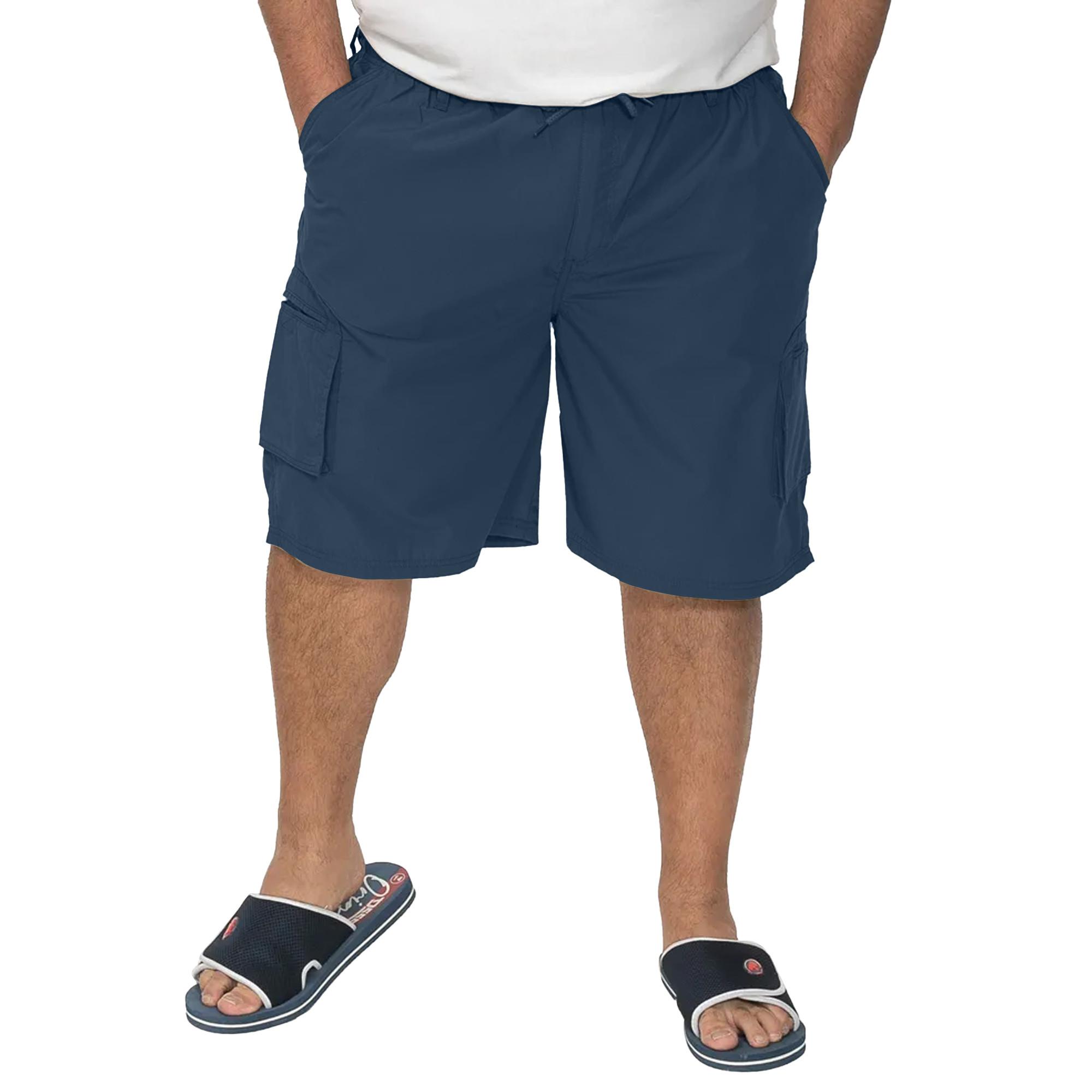 Duke  NickD555 Leg Cargo Shorts Shaped 