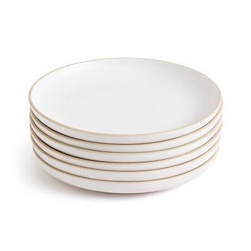 Lot de 6 assiettes plates