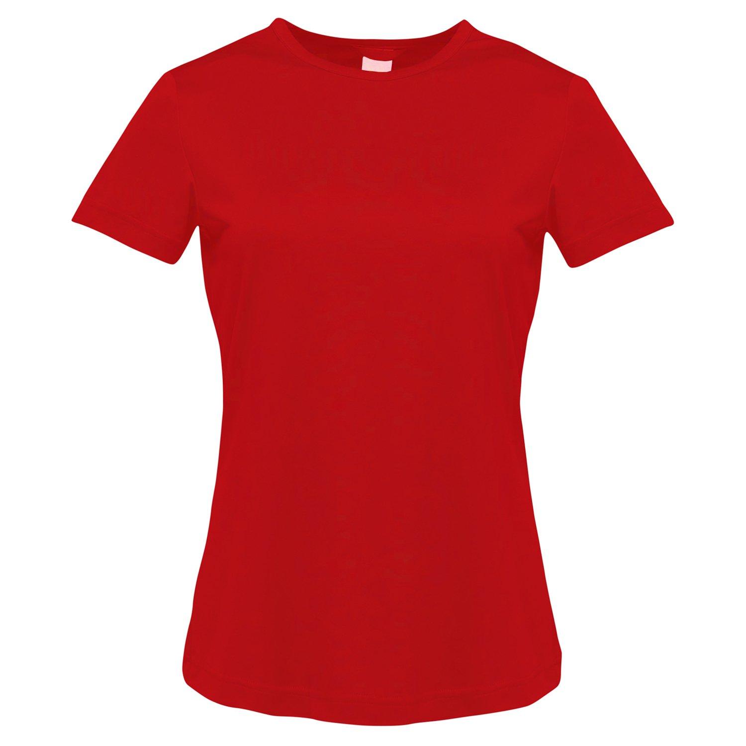 Image of Torino Tshirt Damen Rot Bunt 36