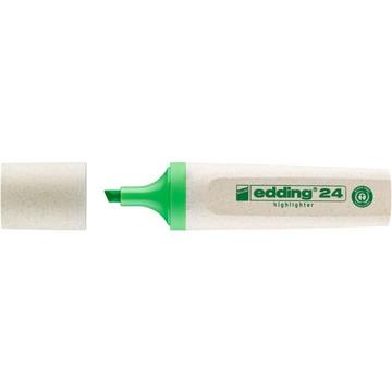 Edding 24 EcoLine marqueur 1 pièce(s) Pointe biseautée Vert clair