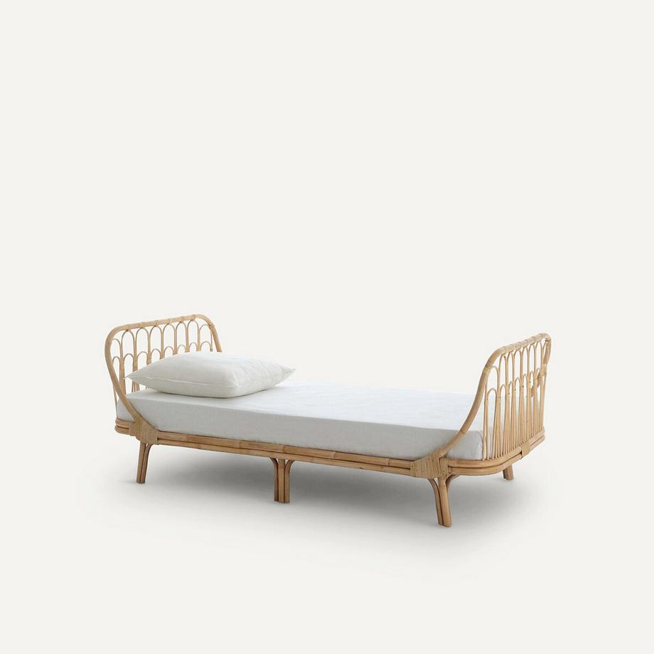 AM.PM Lit enfant en rotin avec sommier  
