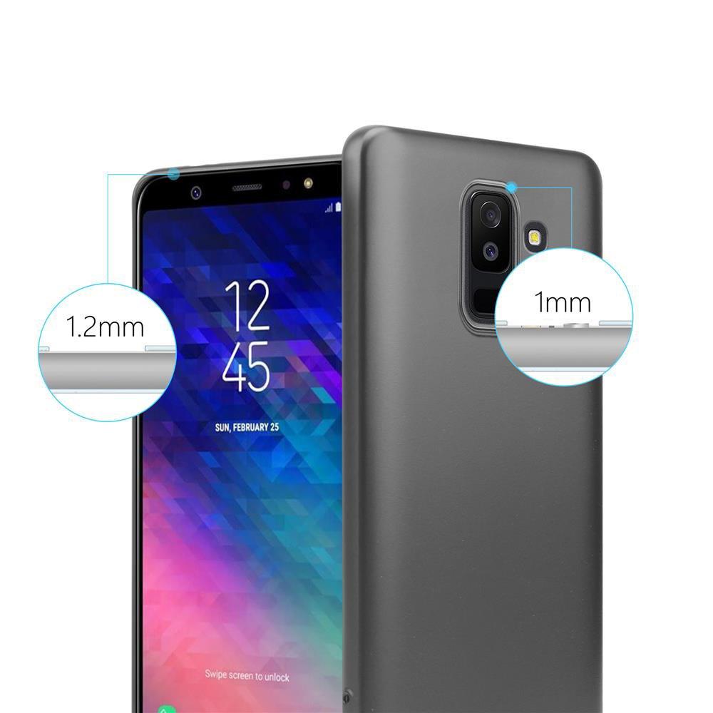 Cadorabo  Hülle für Samsung Galaxy A6 PLUS 2018 TPU Silikon Matt 