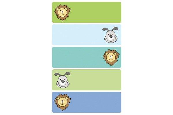 Image of Sticker Löwe Hund 8.4x16cm 59666Z farbig 2 Bogen Sticker Löwe Hund 8.4x16cm 59666Z farbig 2 Bogen