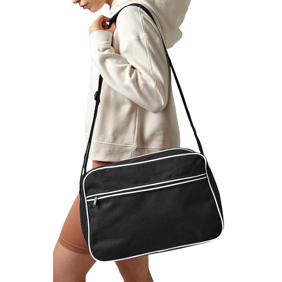 Bagbase Retro Schultertasche mit verstellbarem Riemen 18 Liter  