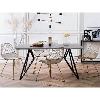 Beliani Table de repas en MDF Moderne BUSCOT  