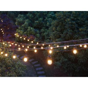 Ghirlanda luminosa prolungabile 10 lampadine ambra 10 metri Stile guinguette - BASALTE