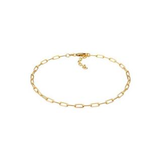 Elli  Fußschmuck Glieder Oval Basic Chain Optik 