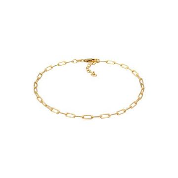 Fußschmuck Glieder Oval Basic Chain Optik