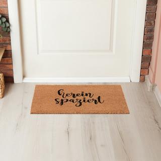 B2X Fußmatte in Kokos Hereinspaziert  