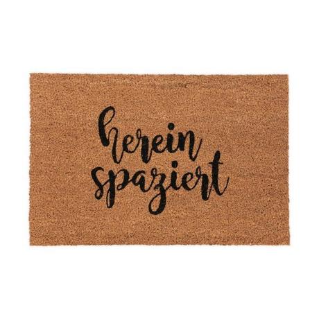 B2X Fußmatte in Kokos Hereinspaziert  