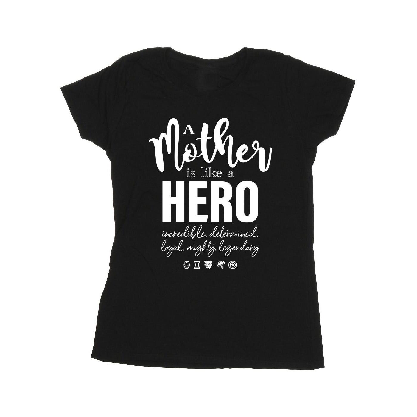 Image of Avengers Mother Hero Tshirt Damen Schwarz XXL